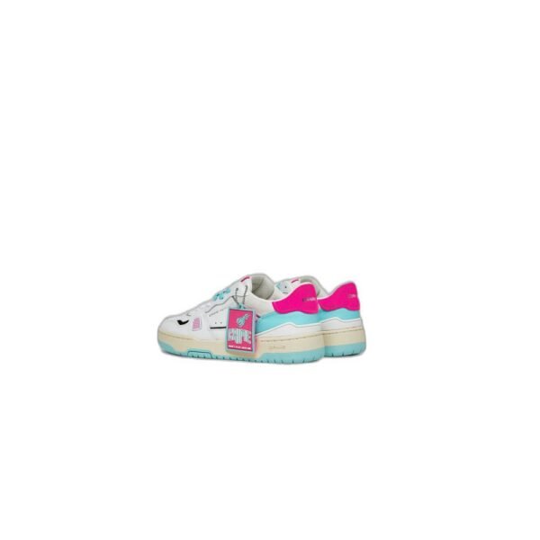 Crime London Pink Leather Sneaker - Image 3