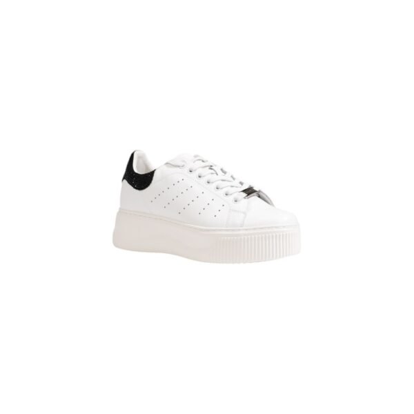 Cult White Leather Sneaker - Image 2