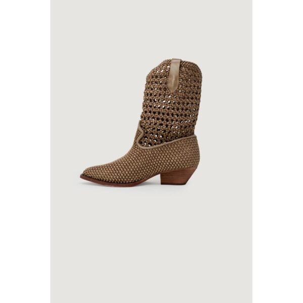 ASH Beige Leather Boot - Image 3