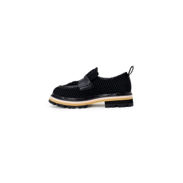 ASH Black Leather Flat Shoe - Image 2