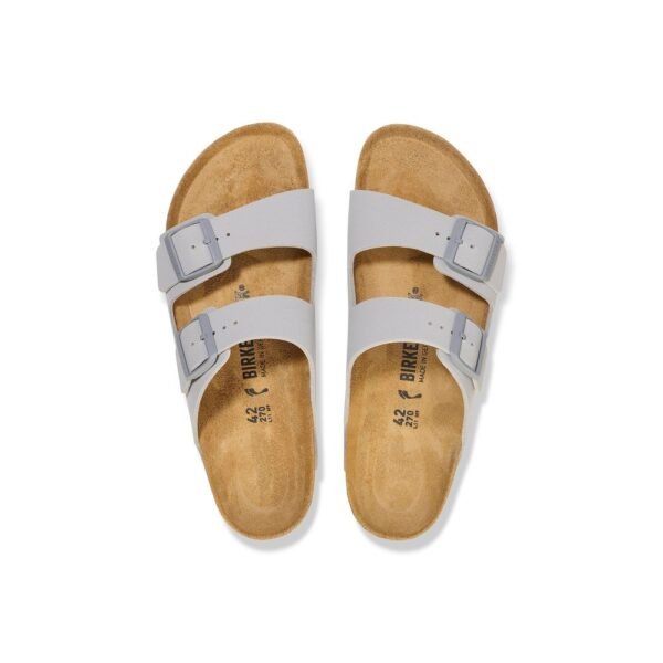 Birkenstock Gray Viscose Sandal - Image 3
