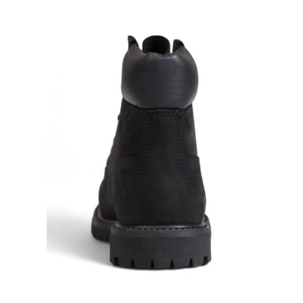 Timberland Black Recycled Leather Boot - Image 4