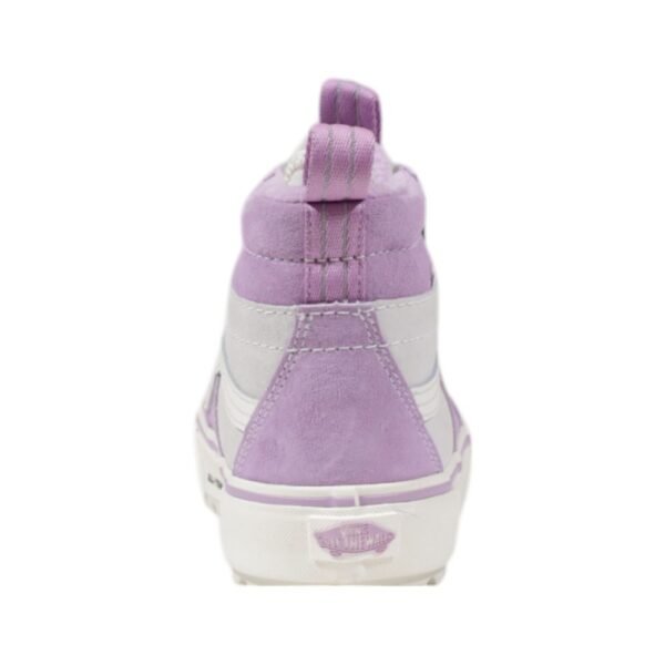 Vans Purple Leather Sneaker - Image 4