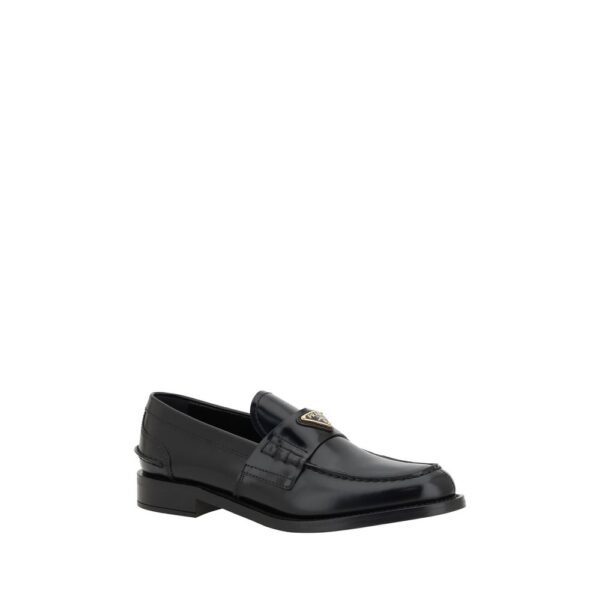 Prada Logo Loafers - Image 2