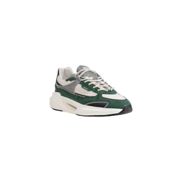 D.A.T.E Green Leather Sneaker - Image 2