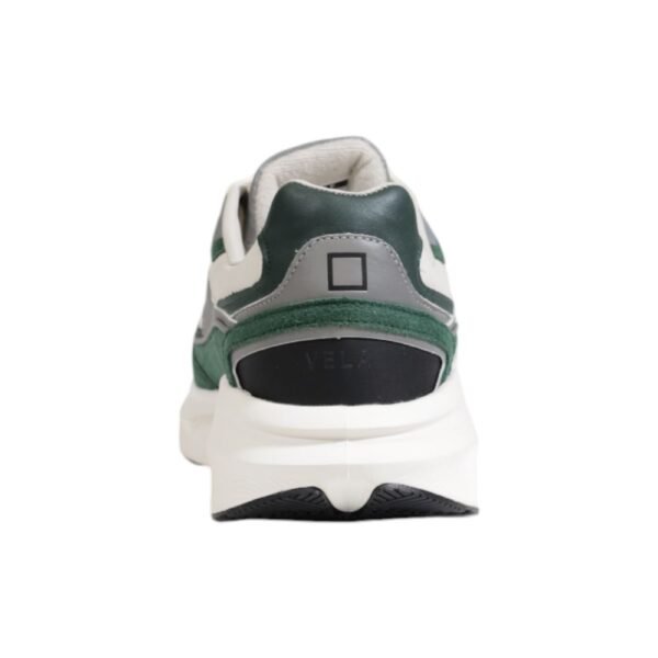 D.A.T.E Green Leather Sneaker - Image 4