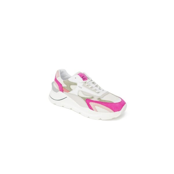 D.A.T.E Pink Suede Sneaker - Image 2