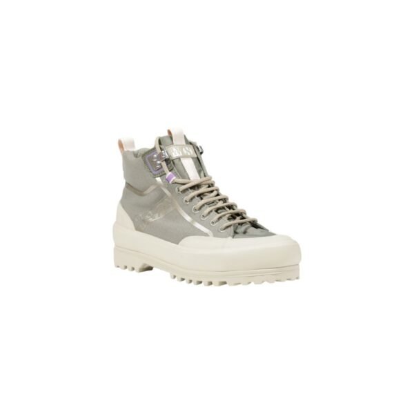 Superga Green Fabric Sneaker - Image 2