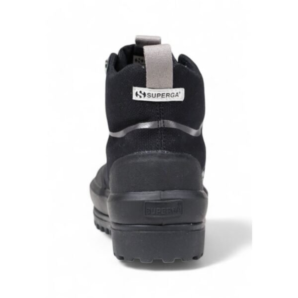 Superga Black Fabric Sneaker - Image 4