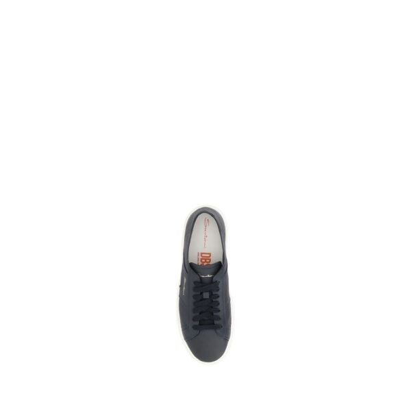 Santoni Leather Sneakers - Image 4
