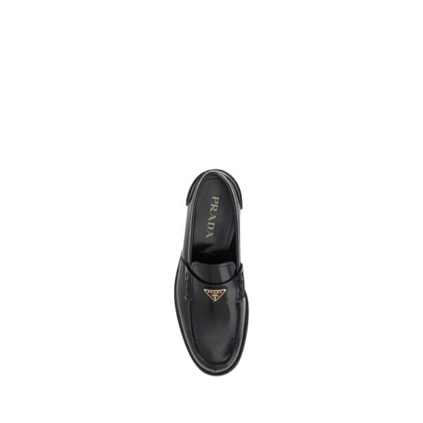 Prada Triangular plaque Loafers - Image 4