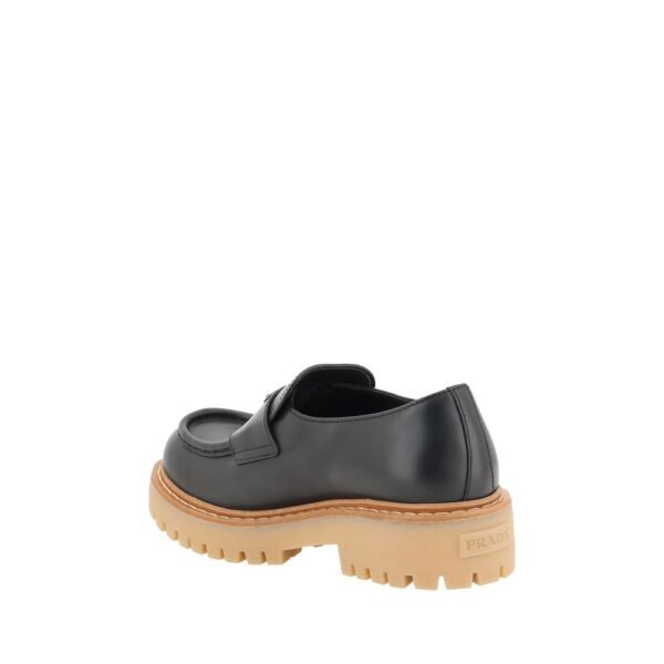 Prada Leather Loafers - Image 3
