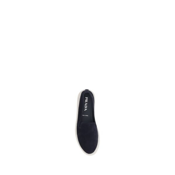 Prada Suede Loafers - Image 4