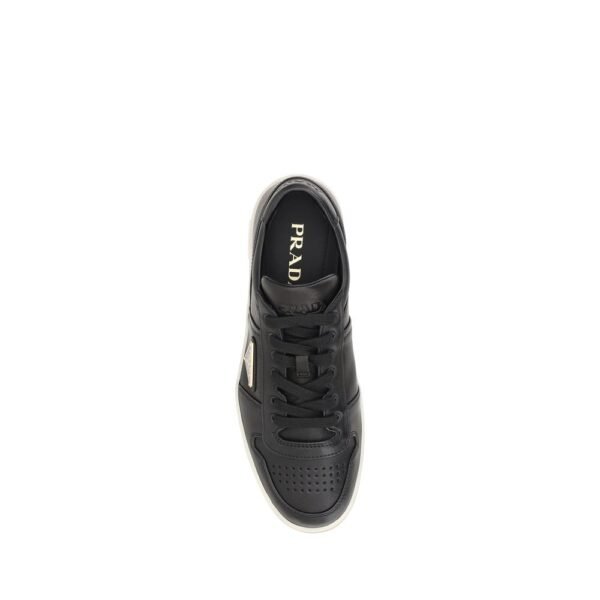 Prada Leather Sneakers - Image 4