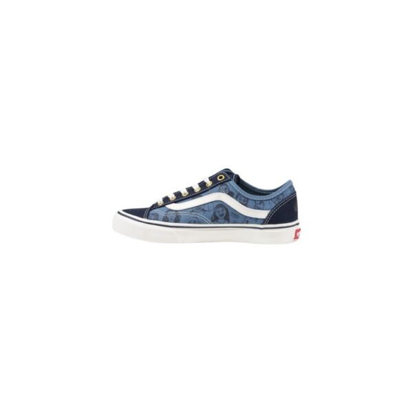 Vans Blue Suede Sneaker - Image 3