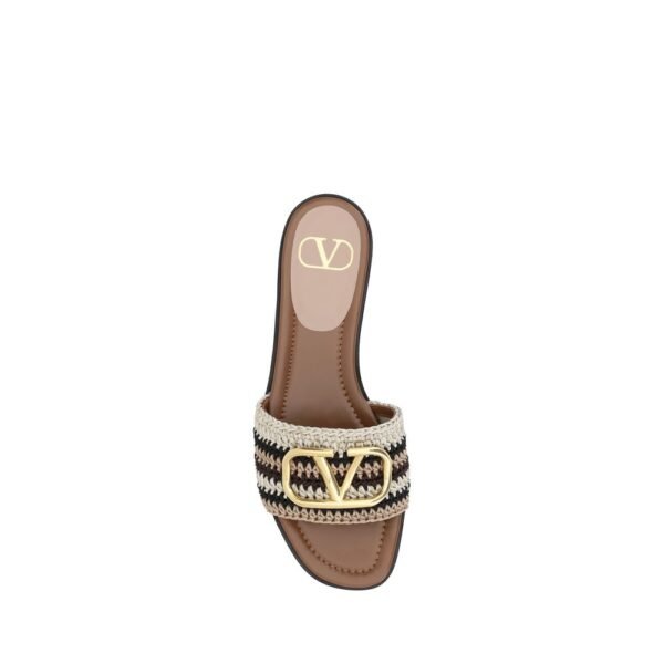 Valentino Garavani Crochet Sandals - Image 4