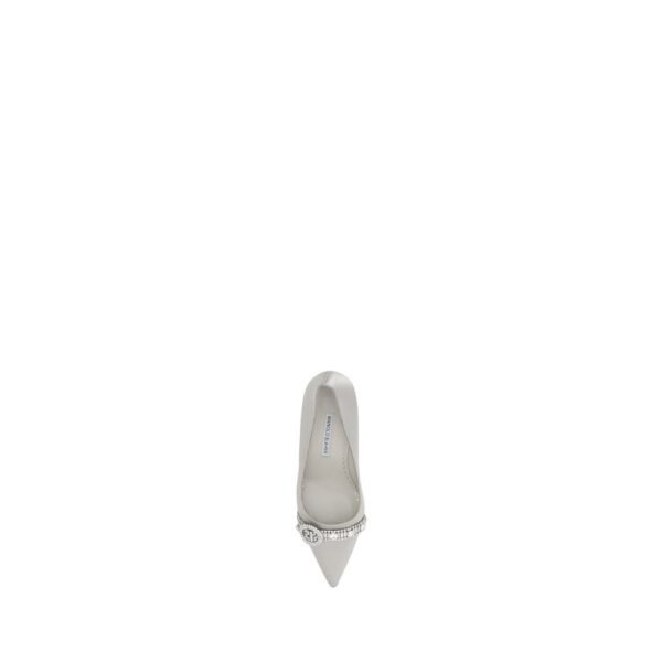 Manolo Blahnik Asapump Satin Pumps - Image 4