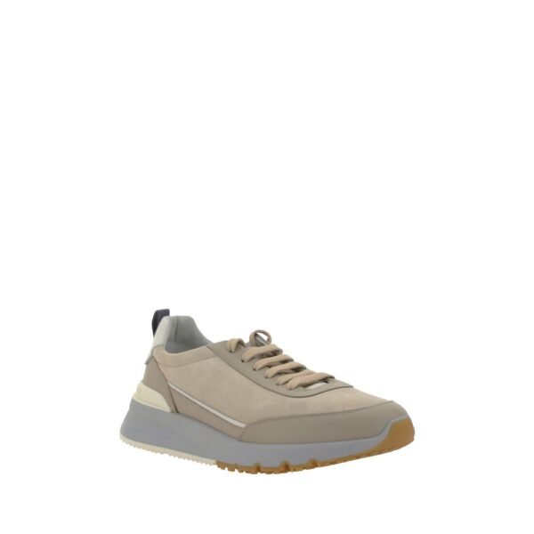 Brunello Cucinelli Leather Sneakers - Image 2