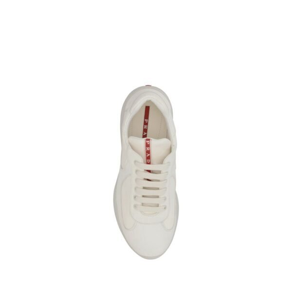 Prada Leather Sneakers - Image 4
