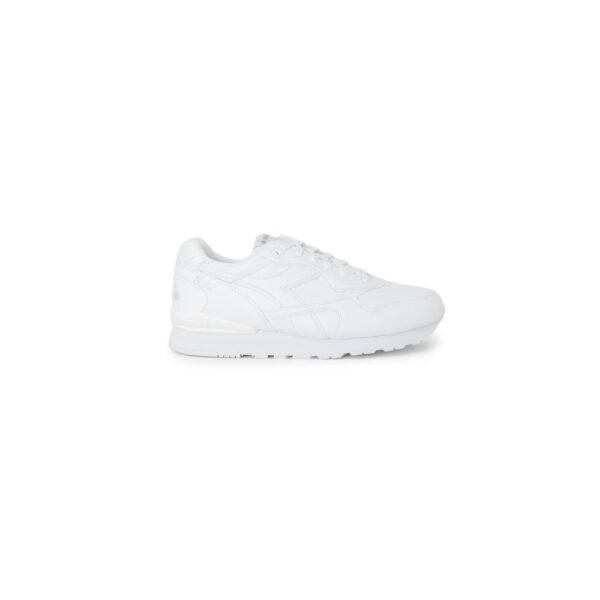 Diadora White Synthetic Leather Sneaker - Image 3