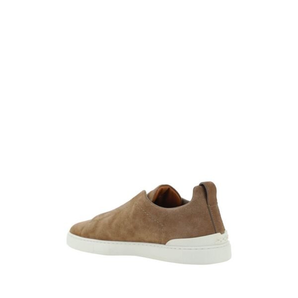 ZEGNA Suede Sneakers - Image 3