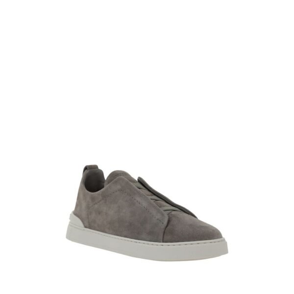 ZEGNA Suede Sneakers - Image 2