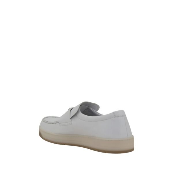 Prada Logoed Loafers - Image 3