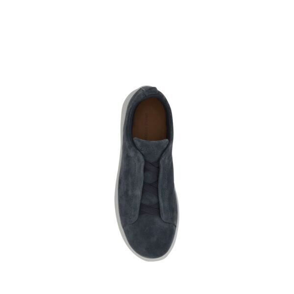 ZEGNA Suede Sneakers - Image 4