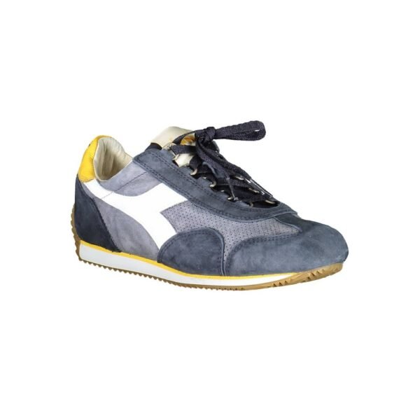 Diadora Blue Leather Women Sneaker - Image 2