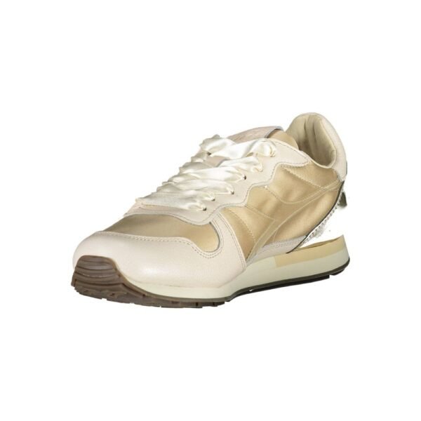 Diadora Beige Leather Women Sneaker - Image 3