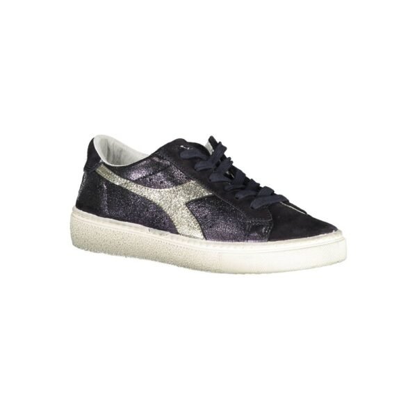 Diadora Black Leather Women Sneaker - Image 2