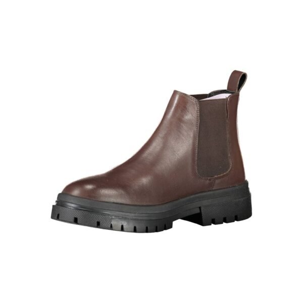 Levi's Brown Leather Men Boot - Image 3