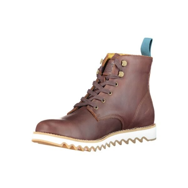 Levi's Brown Leather Men Boot - Image 3
