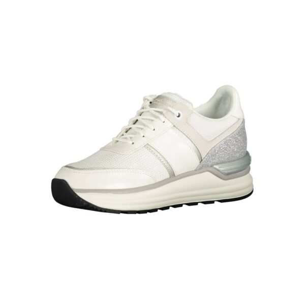 U.S. POLO ASSN. White Eco Suede Women Sneaker - Image 3