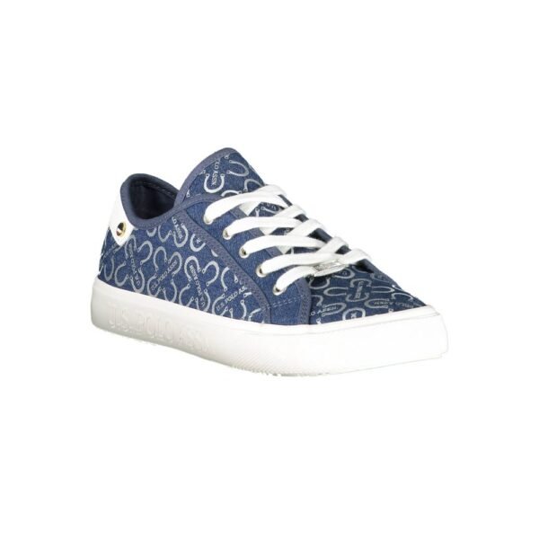 U.S. POLO ASSN. Blue Polyester Women Sneaker - Image 2
