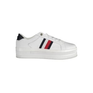 Tommy Hilfiger White Polyethylene Women Sneaker