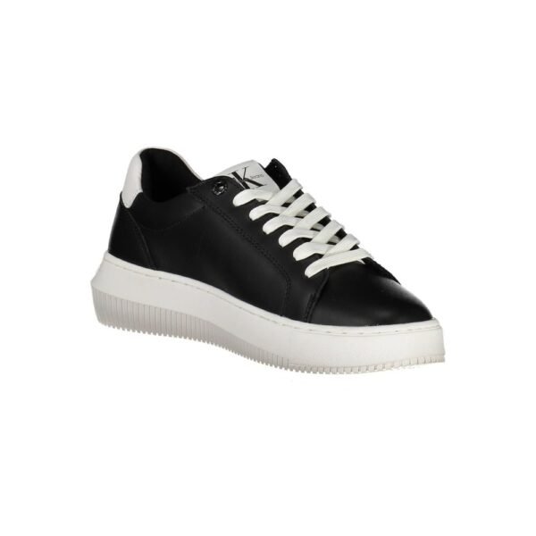 Calvin Klein Black Leather Women Sneaker - Image 2