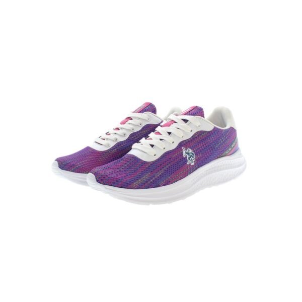 U.S. POLO ASSN. Purple Polyester Women Sneaker - Image 2