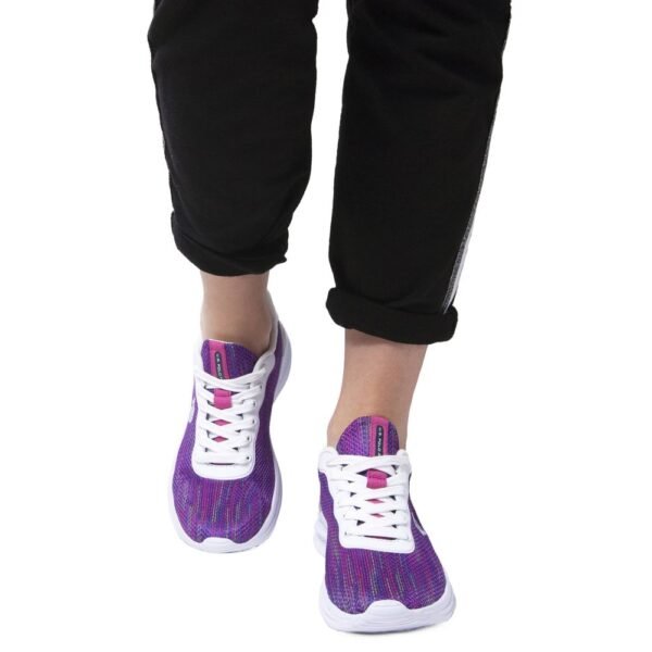 U.S. POLO ASSN. Purple Polyester Women Sneaker - Image 3