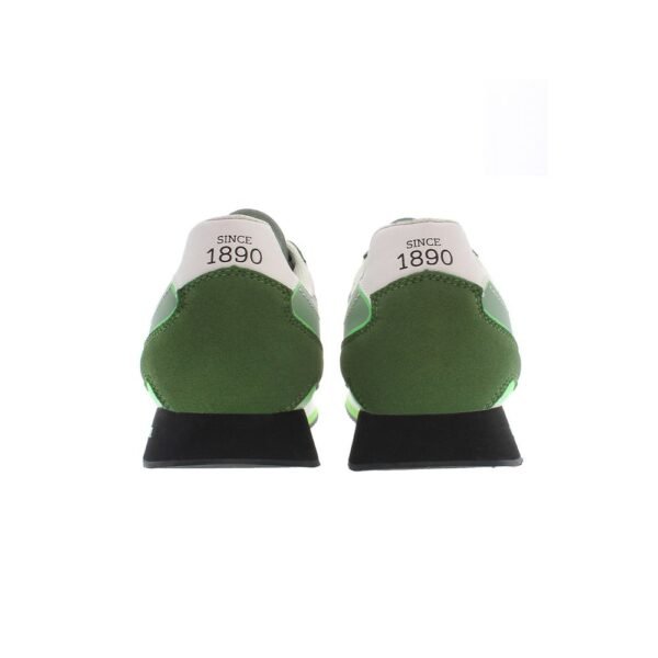 U.S. POLO ASSN. Green Polyester Men Sneaker - Image 3