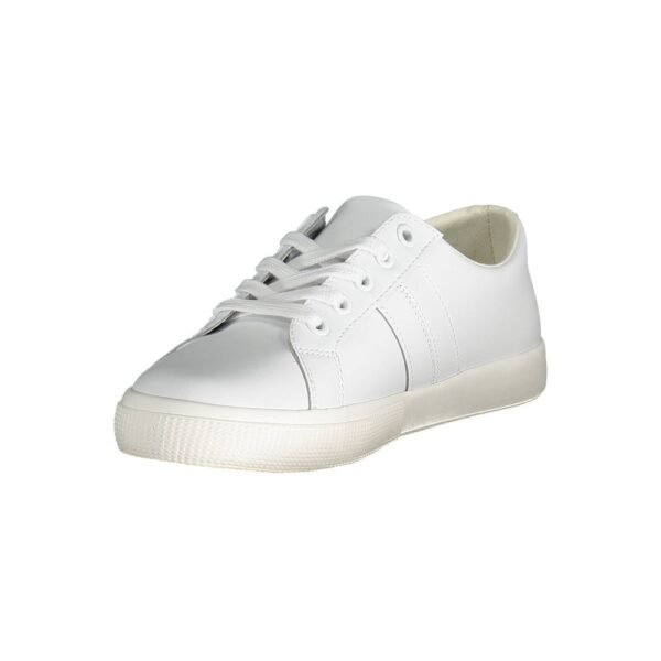 Ralph Lauren White Polyester Sneaker - Image 3