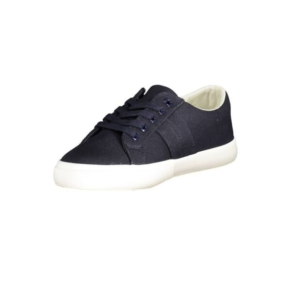 Ralph Lauren Blue Cotton Sneaker - Image 3