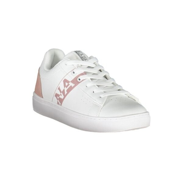 Napapijri White Leather Women Sneaker - Image 2