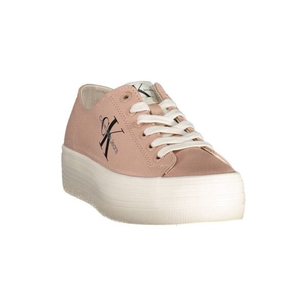 Calvin Klein Pink Cotton Women Sneaker - Image 2