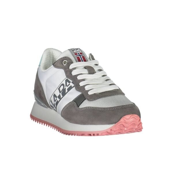 Napapijri White Polyester Women Sneaker - Image 2