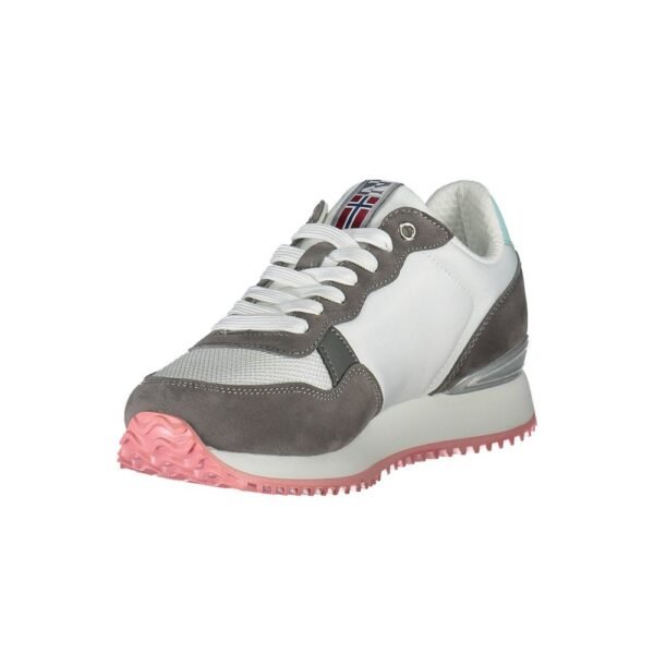 Napapijri White Polyester Women Sneaker - Image 3