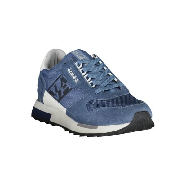Napapijri Blue Polyester Men Sneaker - Image 2