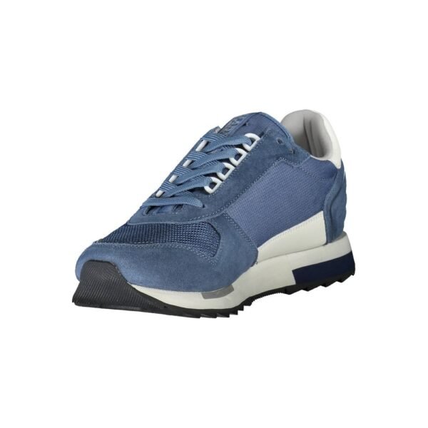 Napapijri Blue Polyester Men Sneaker - Image 3