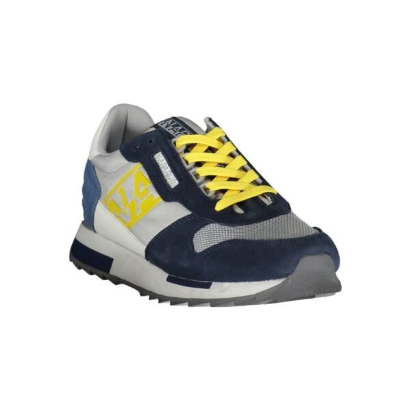 Napapijri Gray Polyester Men Sneaker - Image 2