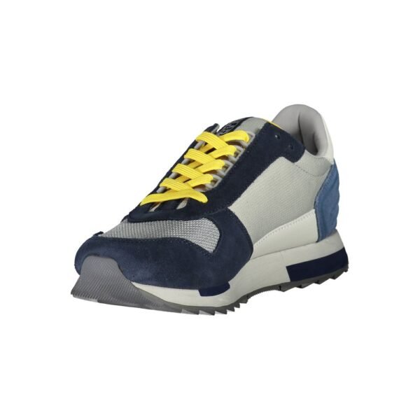 Napapijri Gray Polyester Men Sneaker - Image 3